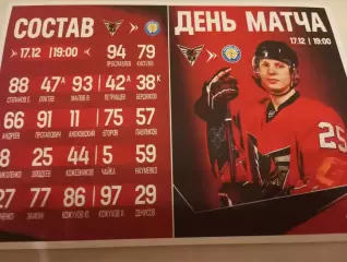 Омские Крылья(Омск) - ХК. Рязань ВДВ..17.12.2025...
