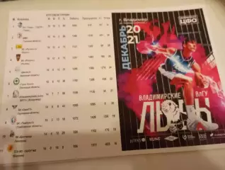 БК. Владимирские Львы ВлГУ - БК. Рязань.21.12.2025..