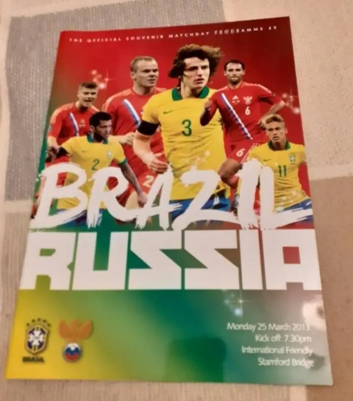 Россия - Бразилия - 2013.