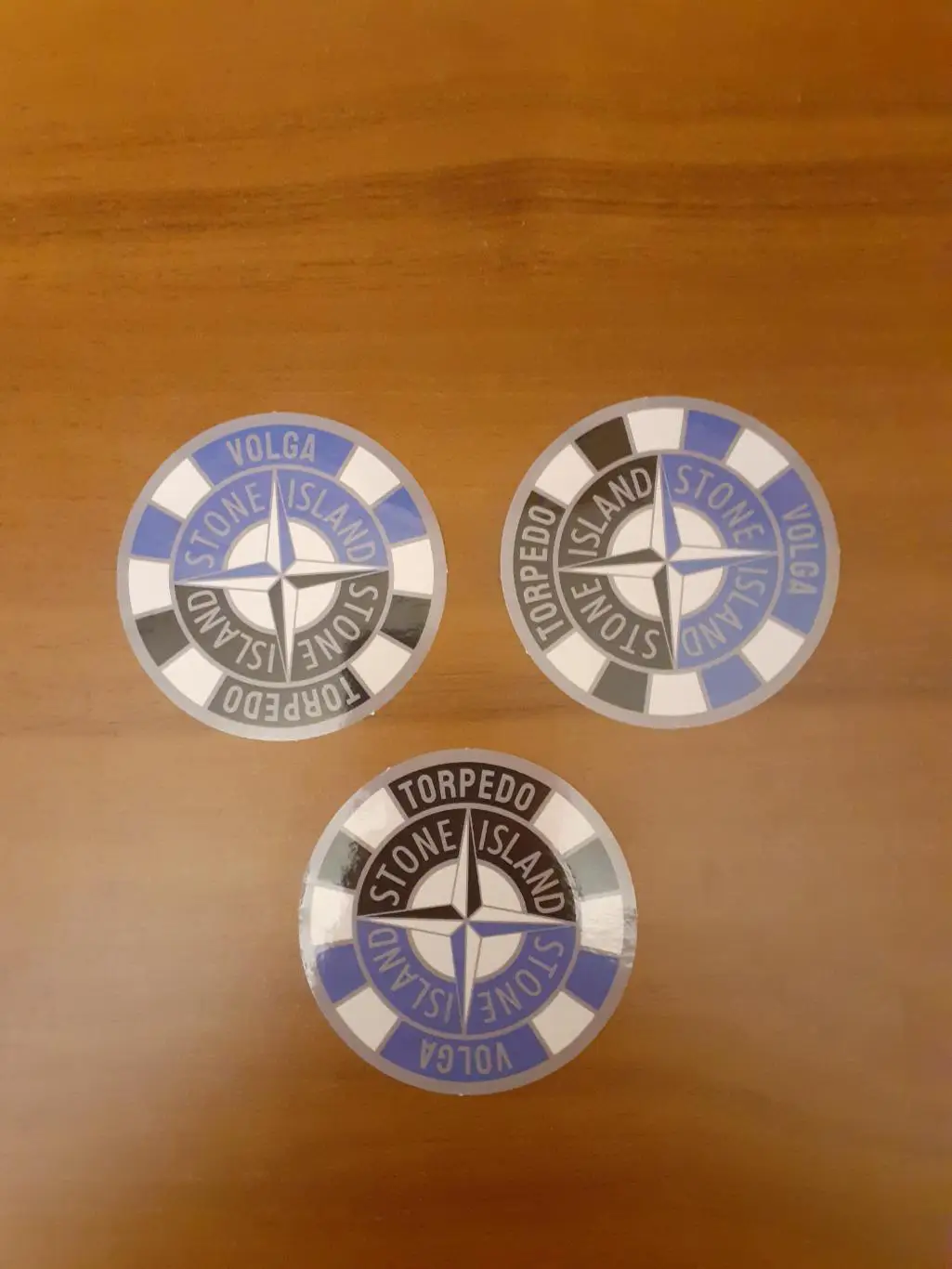 Стикер фанатский Волга Тверь + Торпедо Владимир, 3 шт.