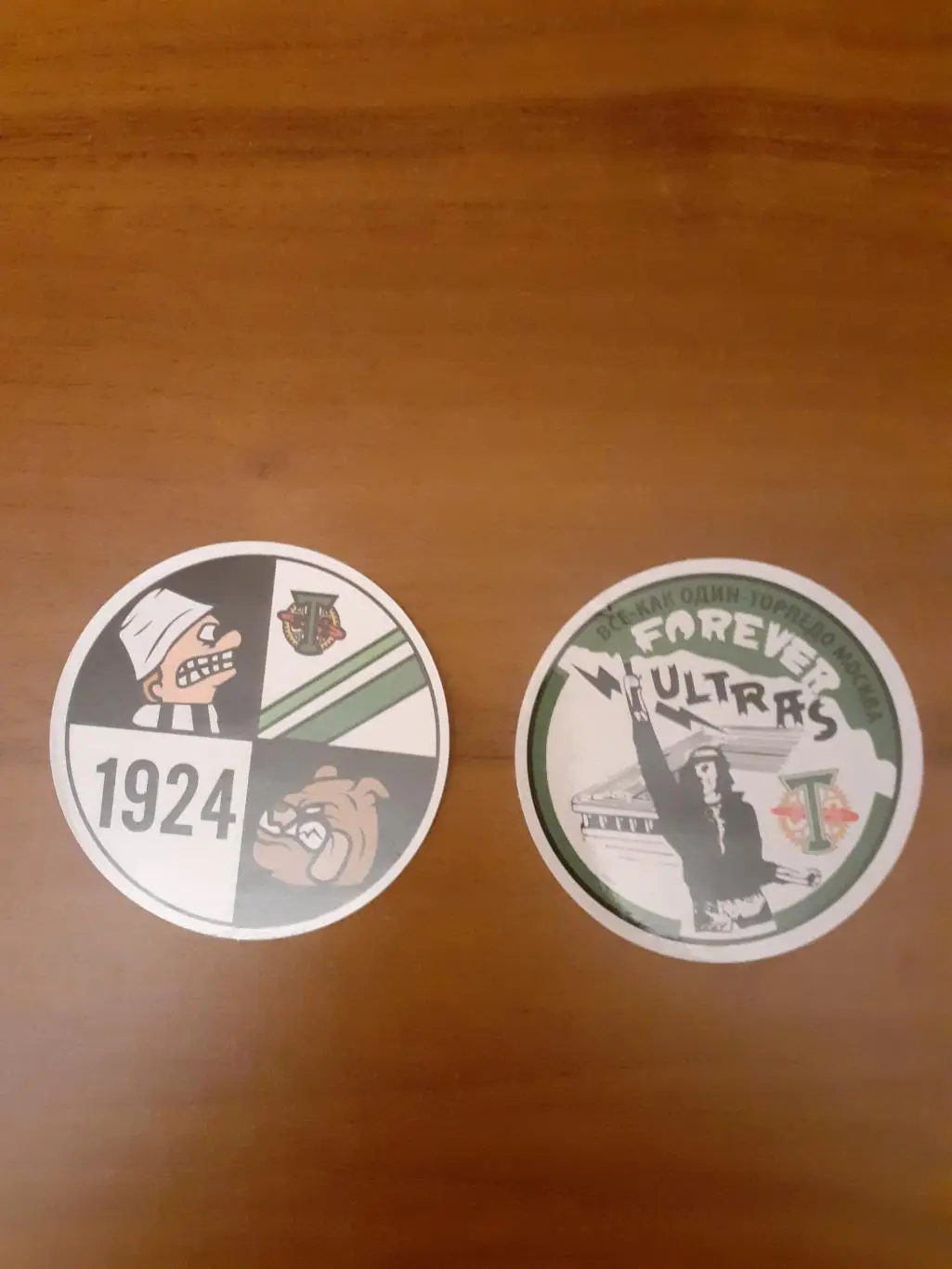 Стикер фанатский Торпедо Москва, 2 шт.