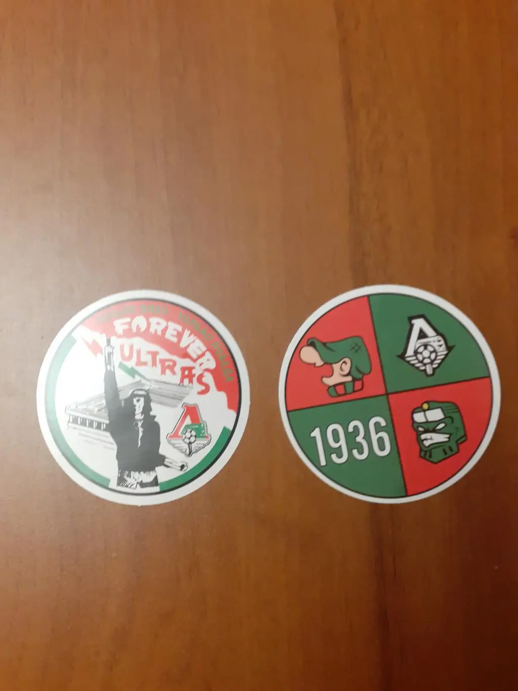 Стикер фанатский Локомотив Москва, 2 шт.