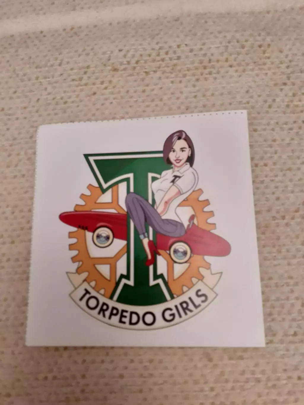 Стикер фанатский Торпедо. Torpedo girls.