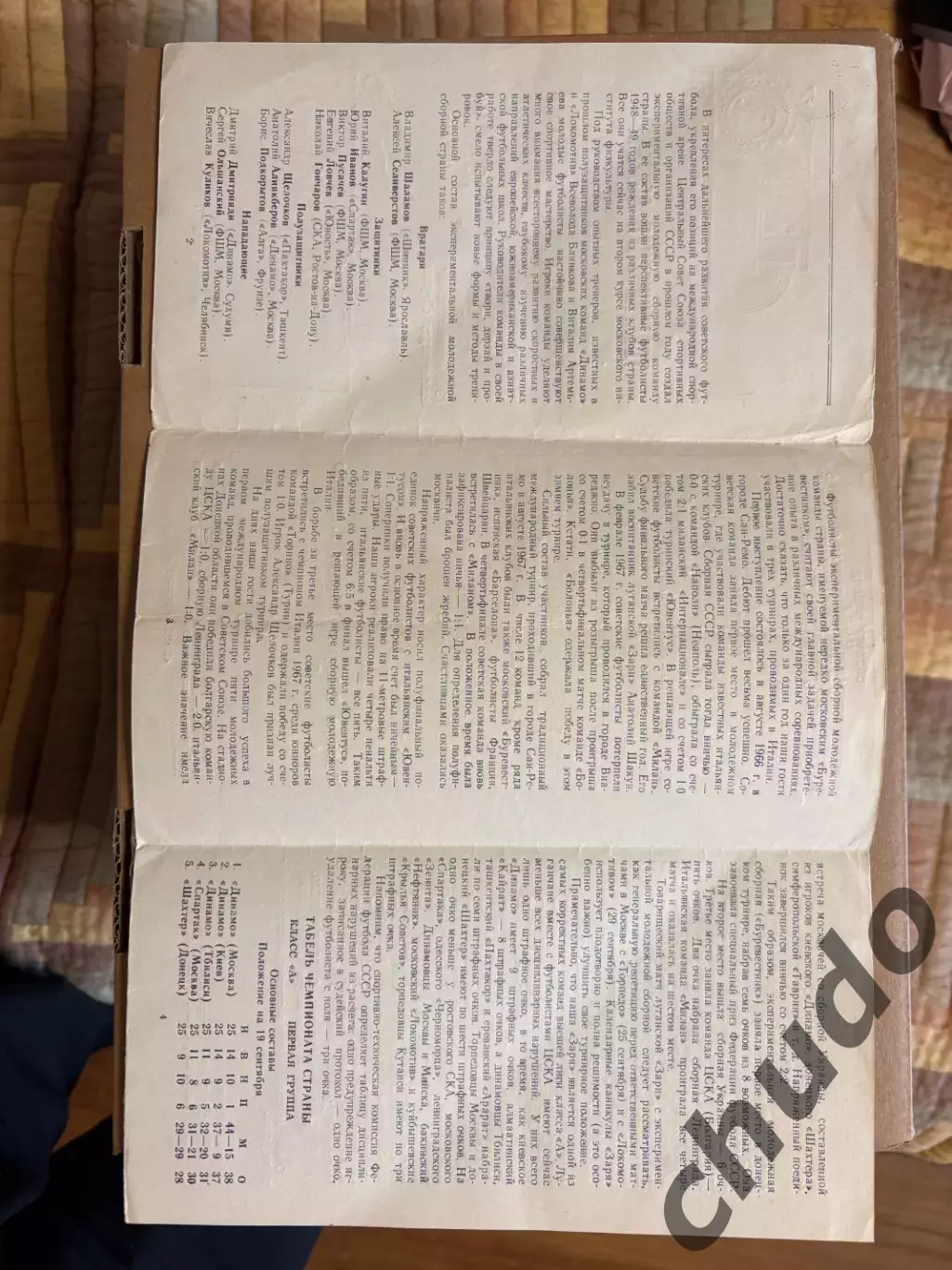 Заря Луганск - СССР молодежная - 20.09.1967. 2