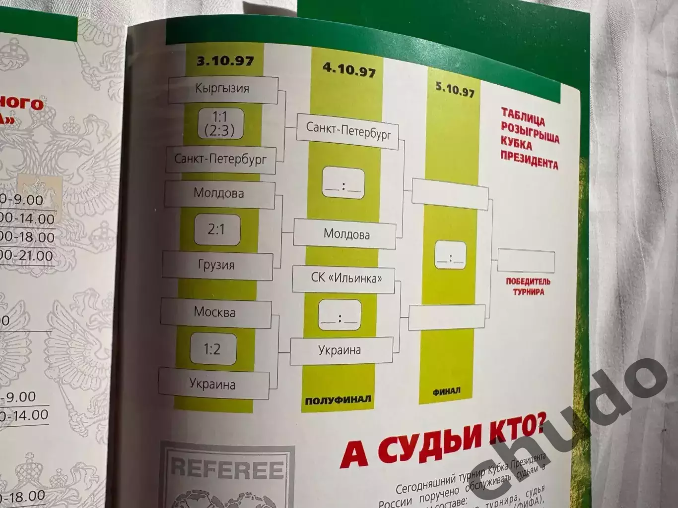 Международный турнир стран Содружества -03-05.10.1997. См.фото. 1