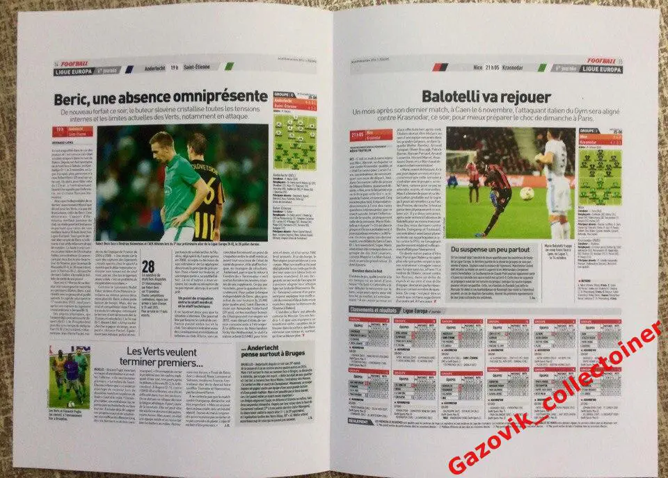 L'EQUIPE. Превью и отчет к матчу Ницца (Франция) - Краснодар, 09.12.2016 3