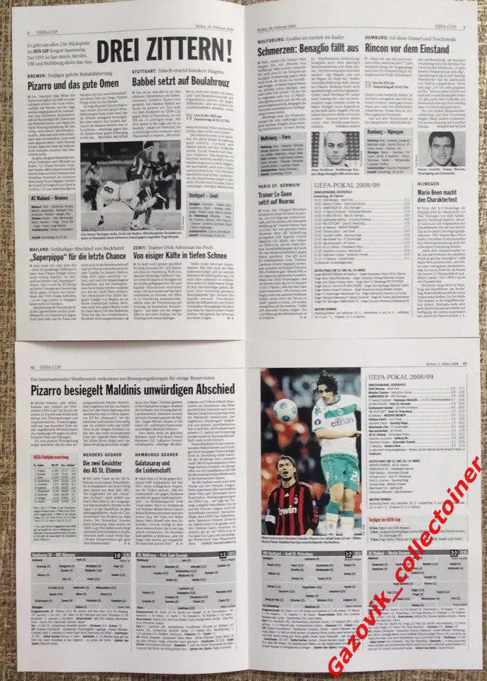 Превью и отчет к матчу Штутгарт (Германия) - Зенит (Санкт-Петербург), 26.02.2009 1