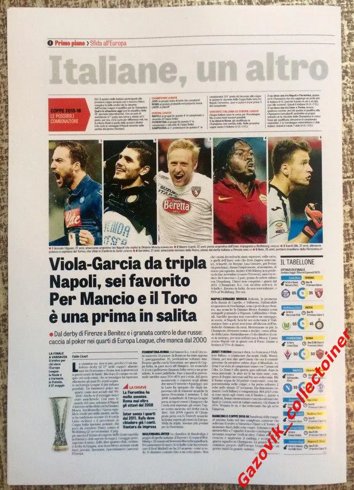 2! Превью и отчет к матчу Зенит (Санкт-Петербург) - Торино (Турин), 12.03.2015 2