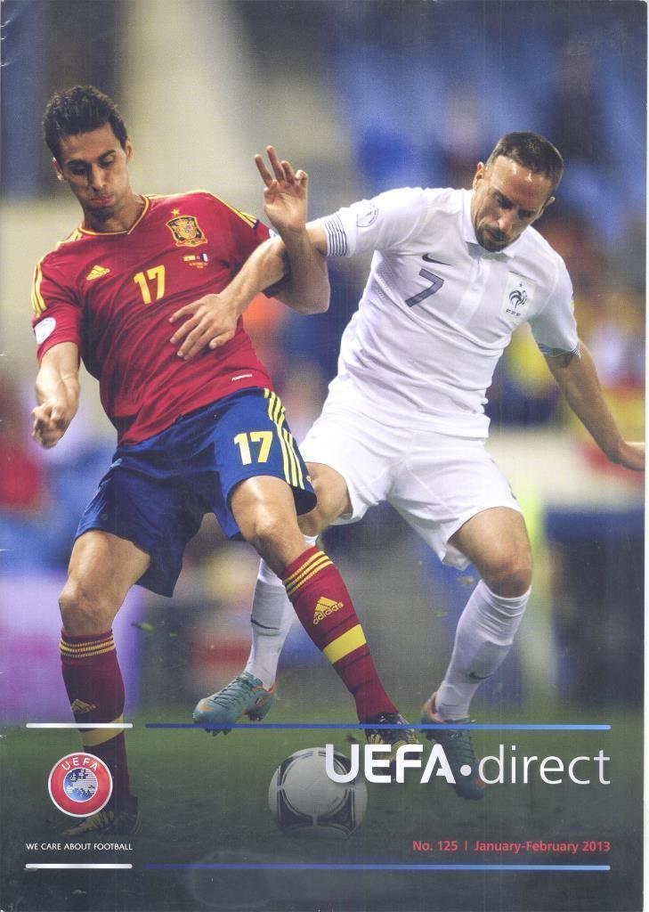 UEFA direct. Официальный журнал УЕФА № 125 (январь 2013)
