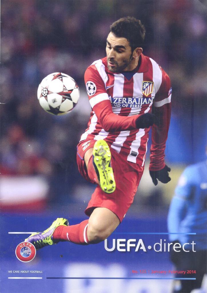 UEFA direct. Официальный журнал УЕФА № 135 (январь 2014)