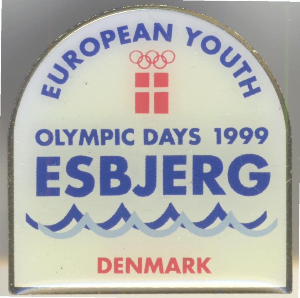 Значок Эсбьерг 1999. Европейский юношеский олимпийский фестиваль
