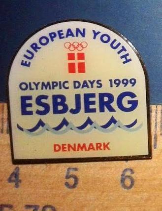 Значок Эсбьерг 1999. Европейский юношеский олимпийский фестиваль 1