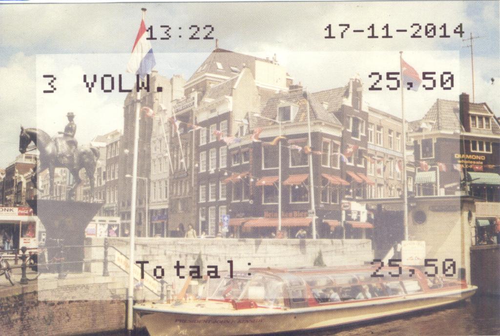 Билет на прогулочный паром Амстердам