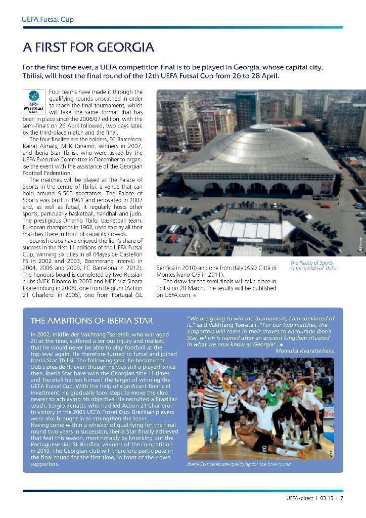 UEFA direct. Официальный журнал УЕФА № 126 (март 2013) 2