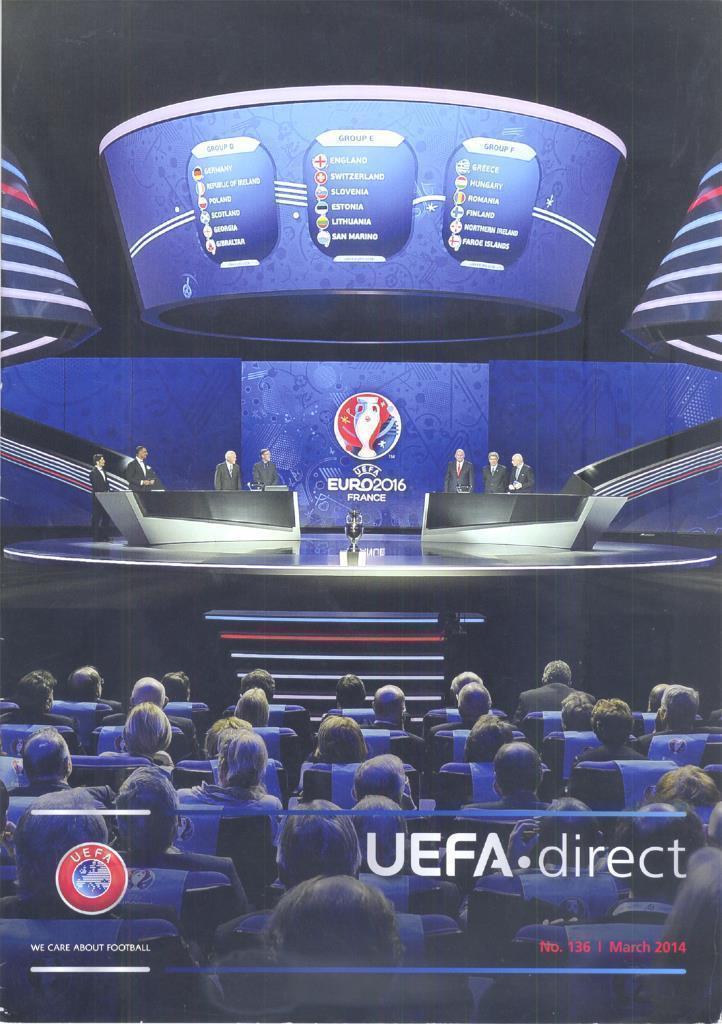 UEFA direct. Официальный журнал УЕФА №136 (март 2014)