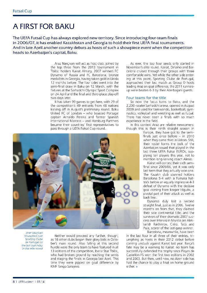 UEFA direct. Официальный журнал УЕФА №136 (март 2014) 2