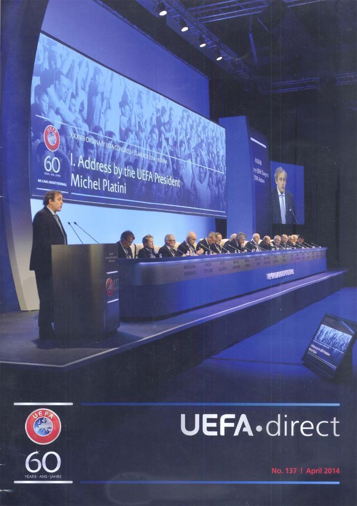 UEFA direct. Официальный журнал УЕФА № 137 (апрель 2014)