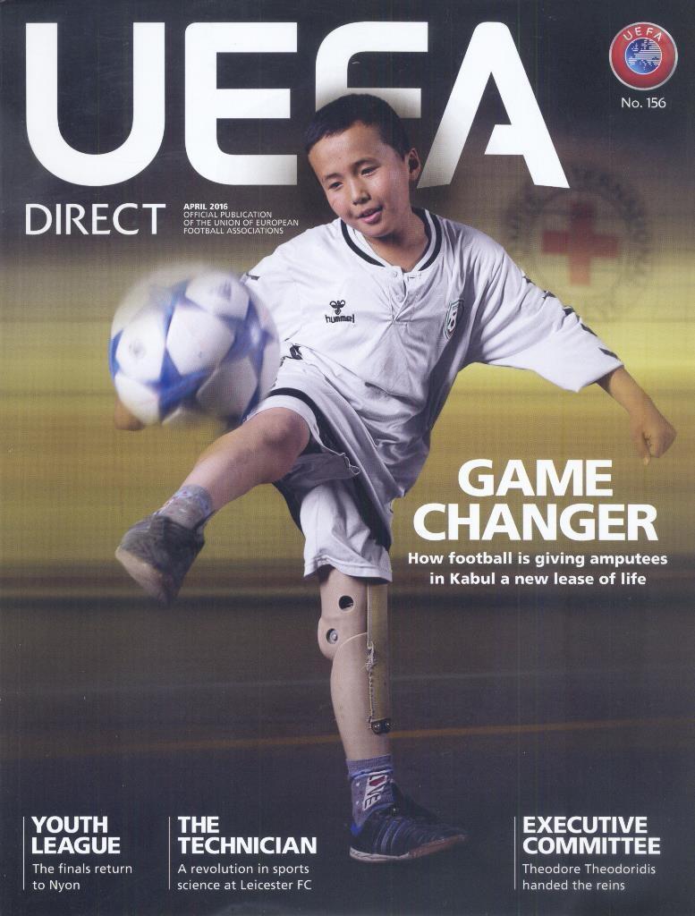 UEFA direct. Официальный журнал УЕФА № 156 (апрель 2016)