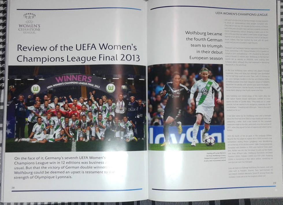 UEFA Women's Competitions 2013. Статистический справочник УЕФА 3