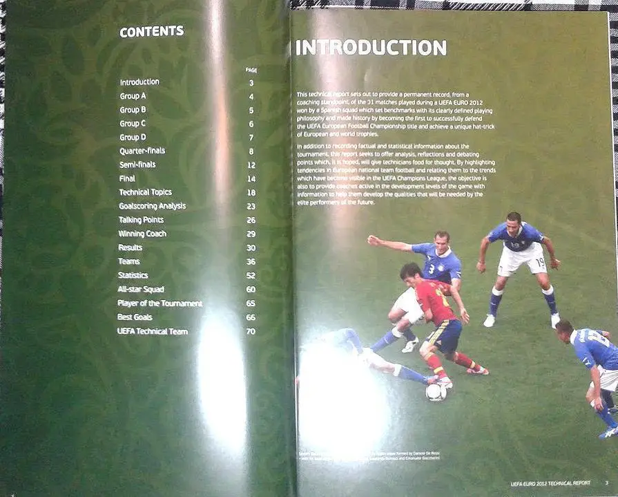 Euro 2012. Technical Report. UEFA. Евро 2012. Статистический справочник УЕФА 1