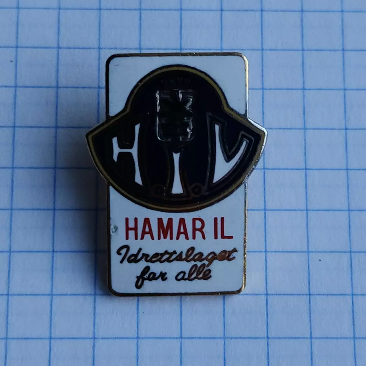 Значок. Хоккей с мячом. Хамар/Hamar Idrettslag Норвегия (офиц)