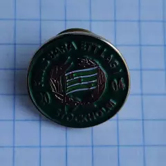 Значок. Хоккей с мячом. Хаммарбю Швеция (офиц)