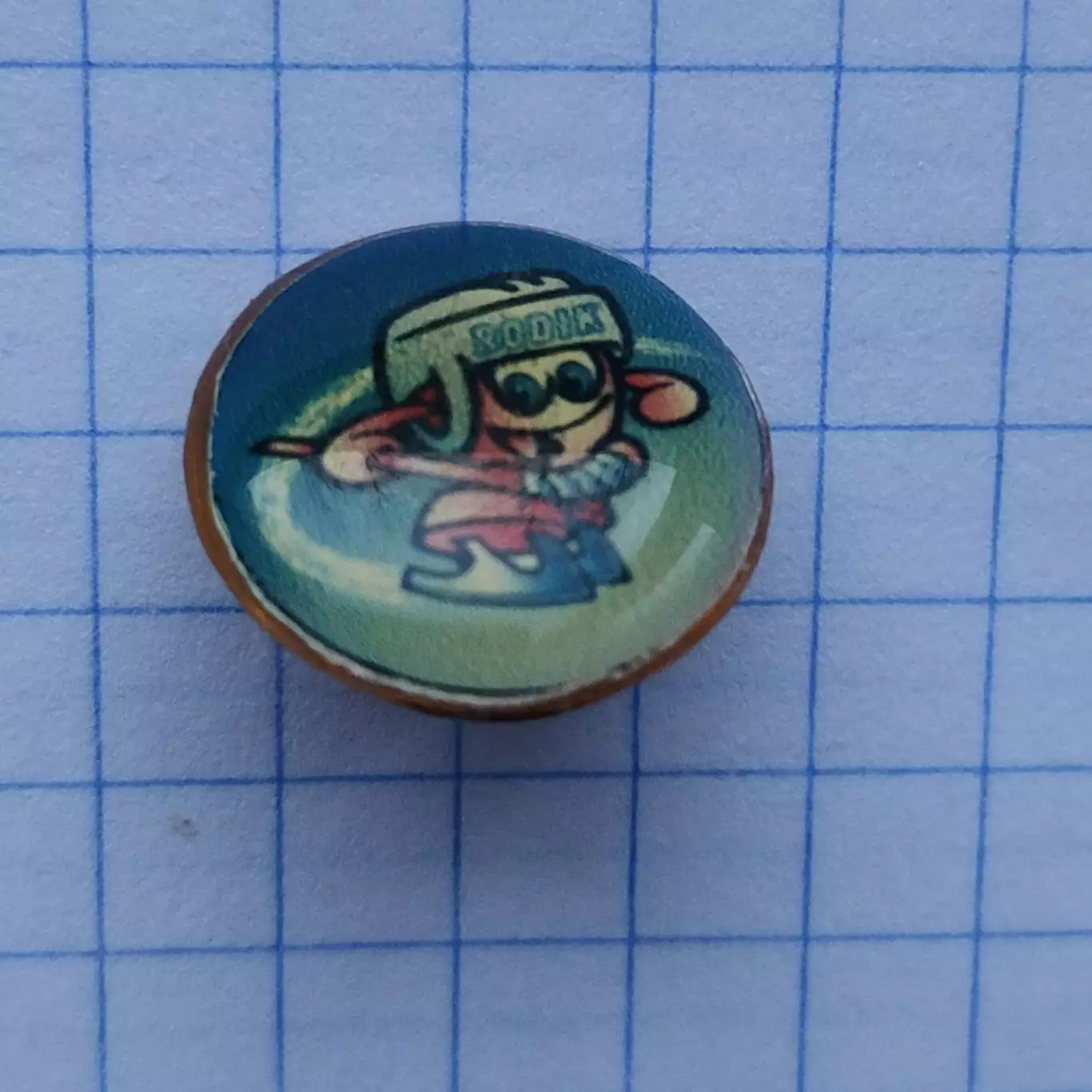 Значок. Хоккей с мячом. Родина Киров (талисман)