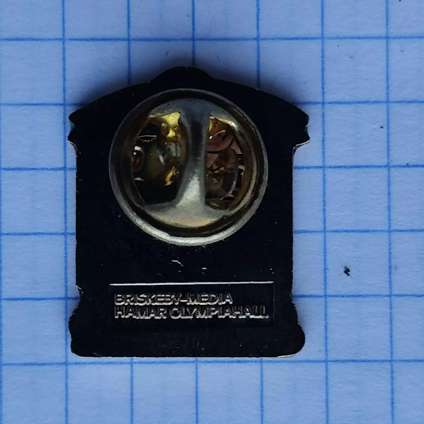 Значок. Hamar Olympiahall Vikingskipet/Ледовый дворец в Хамаре Норвегия 1