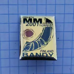 Значок. Хоккей с мячом Oulu/Оулу Финляндия Чемпионат Мира 2001