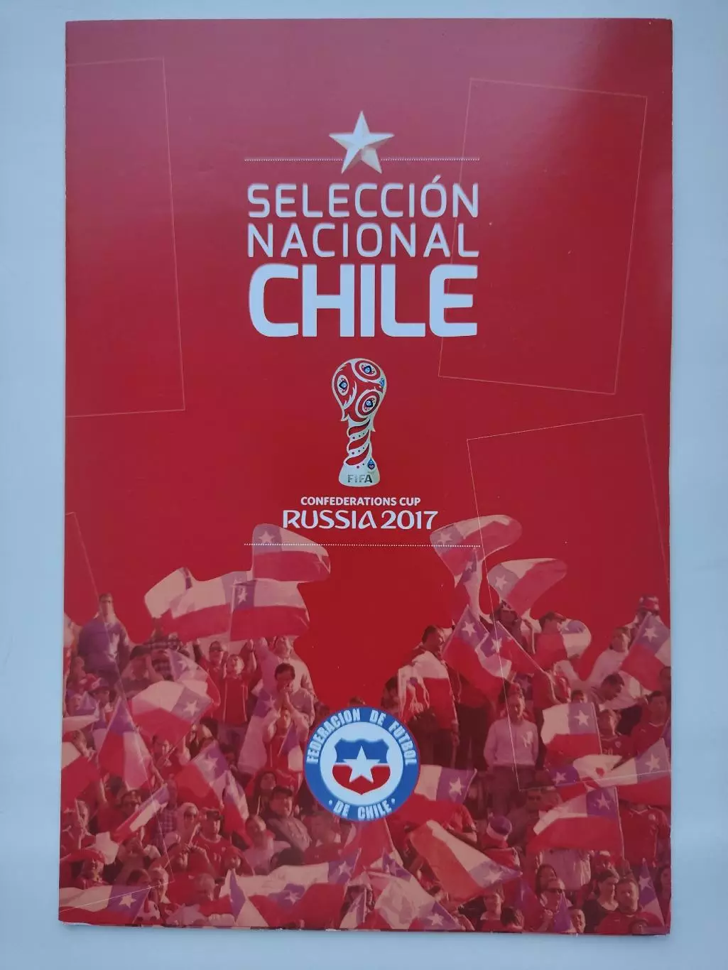 Футбол. Фото-буклет/Медиа Гайд Сборная Чили 2017 Кубок Конфедераций Россия