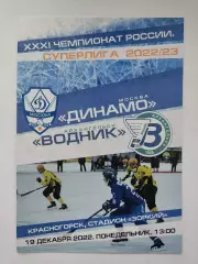 Хоккей с мячом. Динамо Москва - Водник Архангельск 19 декабря 2022 (2 вид)