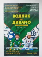 Хоккей с мячом. Водник Архангельск - Динамо Москва 18 марта 2023 за 3 место