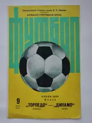 ФИНАЛ Торпедо Москва - Динамо Киев 1982 Кубок СССР