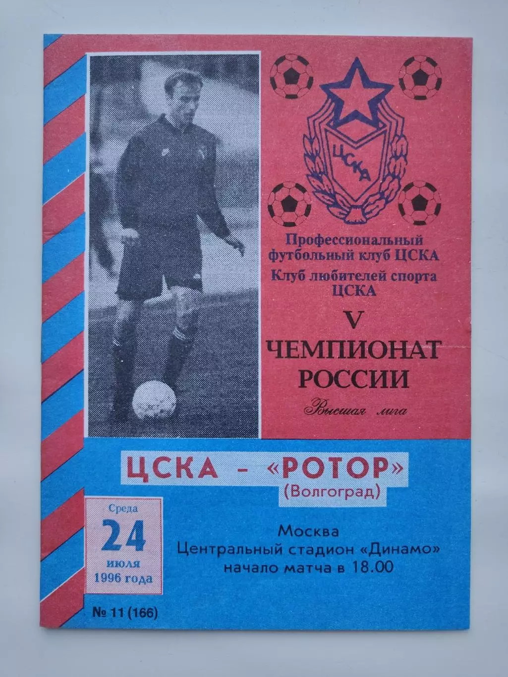 ЦСКА Москва - Ротор Волгоград 1996