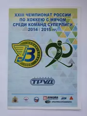 Хоккей с мячом. Водник Архангельск - Волга Ульяновск 25 февраля 2015