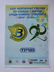 Хоккей с мячом. Водник Архангельск - Сибсельмаш Новосибирск 4 февраля 2015