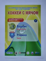 Хоккей с мячом. Водник Архангельск - Родина Киров 11 ноября 2013