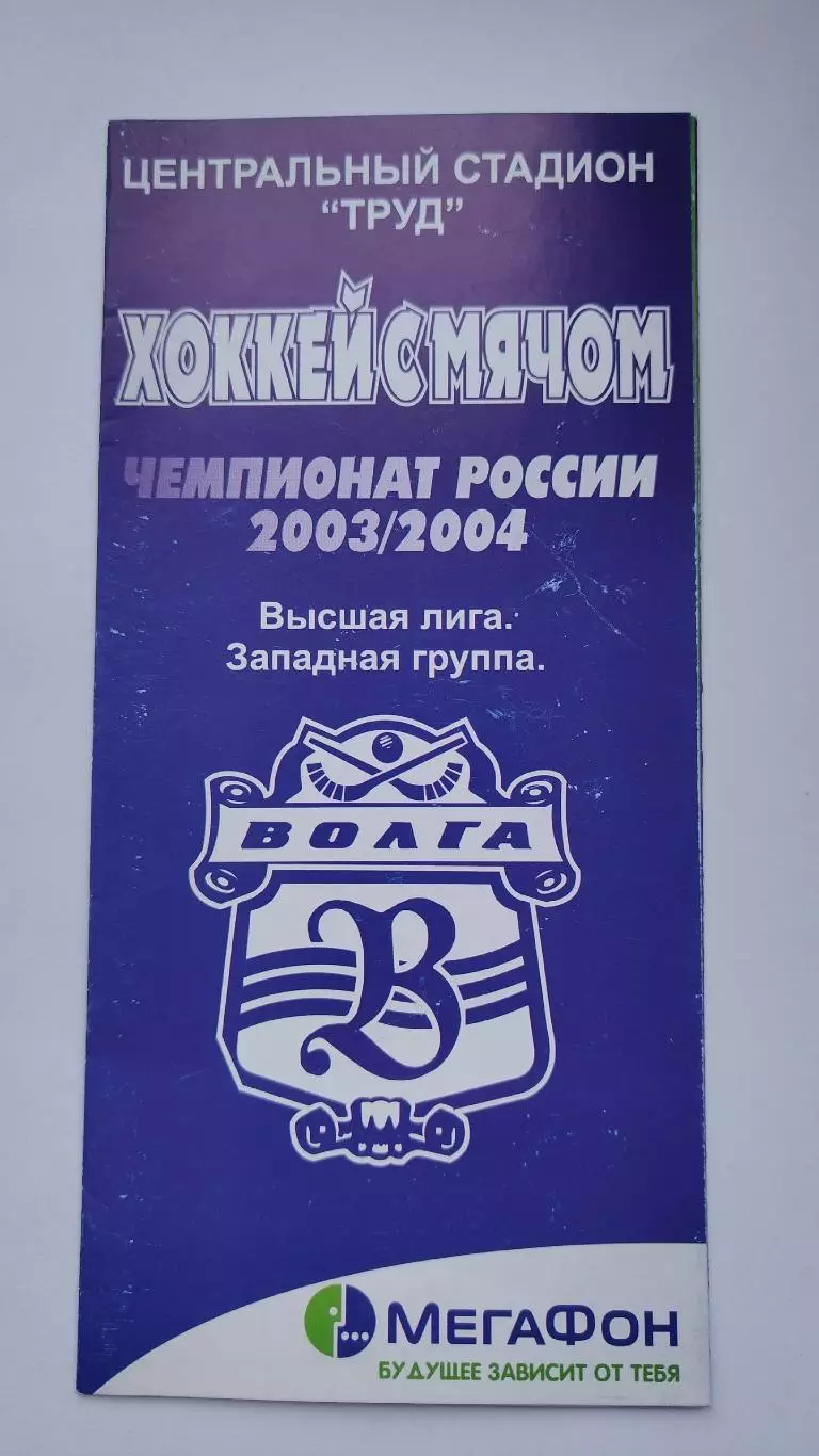 Хоккей с мячом. Волга Ульяновск 2003/2004