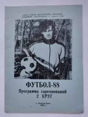 Футбол. Навои 1988 2 круг (24 страницы)