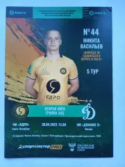 Ядро Санкт-Петербург - Динамо-2 Москва 30 апреля 2023