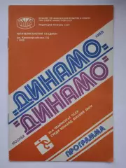 Динамо Киев - Динамо Москва 1980