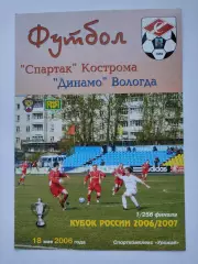 Спартак Кострома - Динамо Вологда 2006 Кубок России