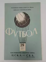 ЦСКА Москва - СКА Ростов-на-Дону 1971