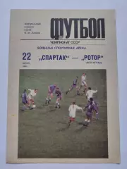 Спартак Москва - Ротор Волгоград 1989