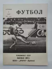 ЦСКА Москва - Арарат Ереван 1991 (КЛС)