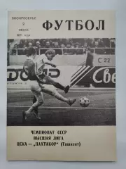 ЦСКА Москва - Пахтакор Ташкент 1991 (КЛС)