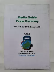 Хоккей. Media Guide/Медиа гайд Сборная Германия U18 (Чемпионат Мира 2008)