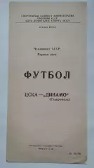 ЦСКА Москва - Динамо Ставрополь 1989 (КЛС)