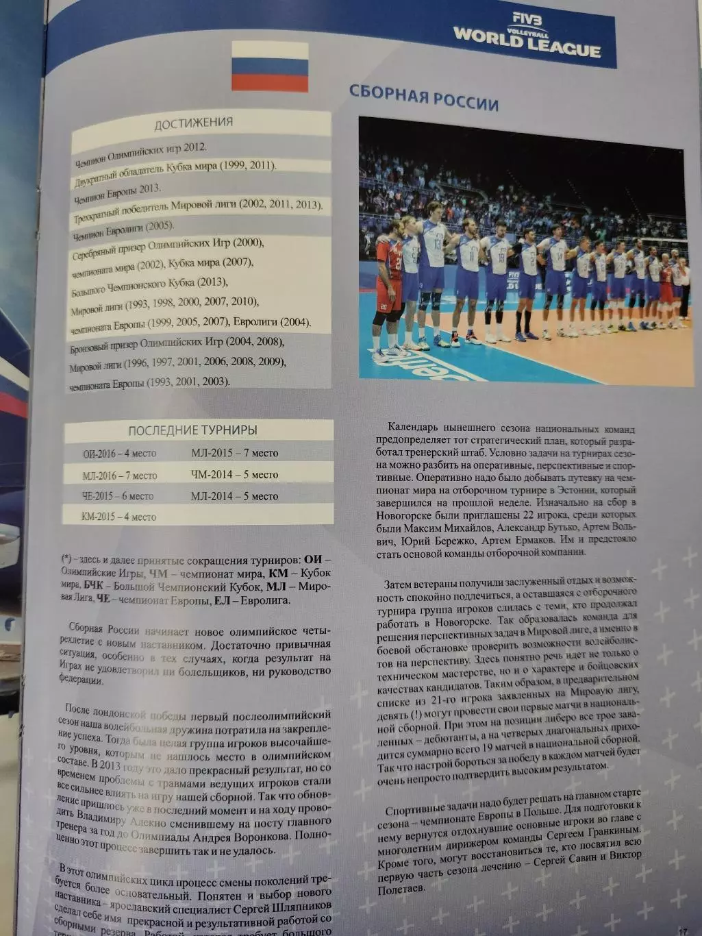 Волейбол Казань Мировая Лига 2015 Россия Аргентина Франция Болгария (Формат А4) 3
