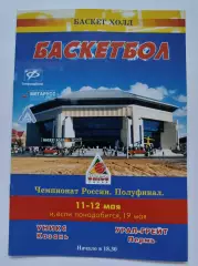 Баскетбол. Уникс Казань - Урал-Грейт Пермь 11/12 мая 2004 плей-офф